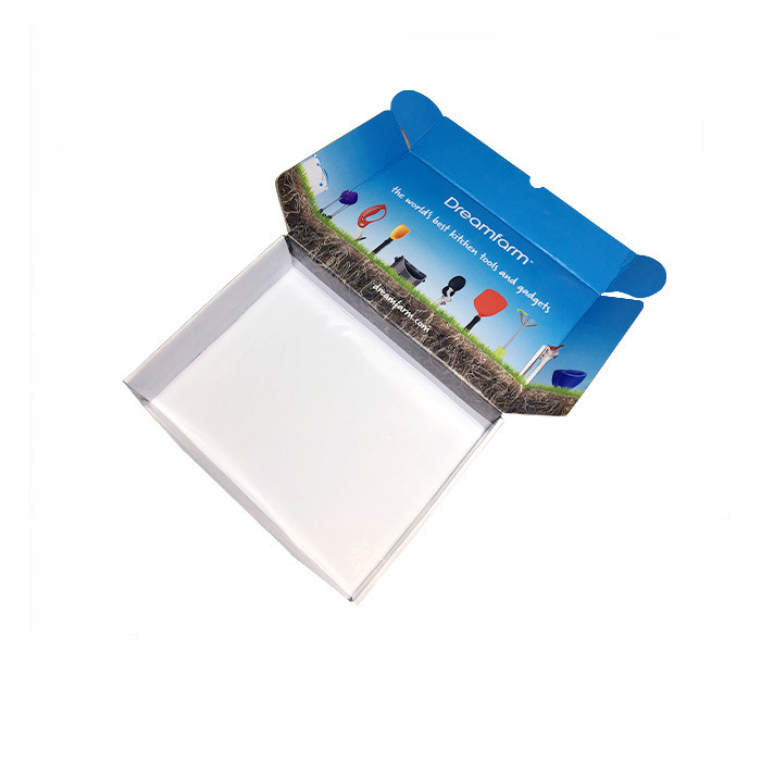 Corrugated Cardboard Eco Friendly Gift Box Packaging Dustproof Portable