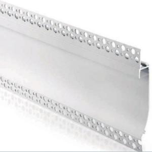 China 19*134mm LED Aluminium Profile For Drywall Indirect Light wholesale