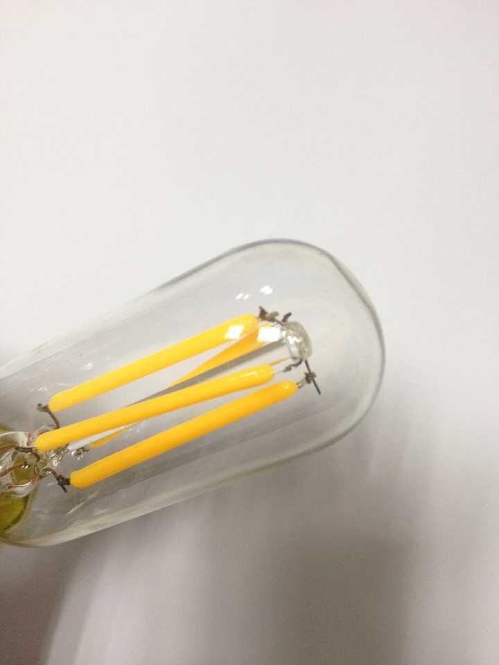dimmable 120volt 2700K 3.5wattsT20/T6 LED filament tubular light bulbs E17 screw base
