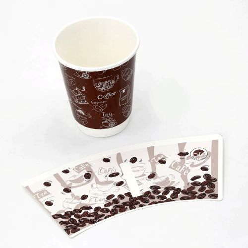 100% Virgin Pulp Biodegradable Offset Printing 150-350gsm Paper Cup Fan Raw Materials