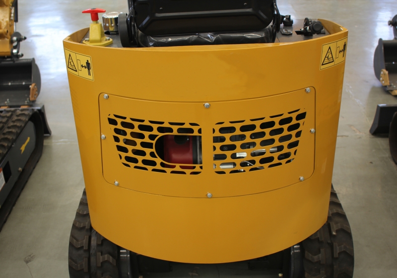 Digging Depth 2200mm Mini Tractor 2 Ton Crawler Digger Micro Excavator
