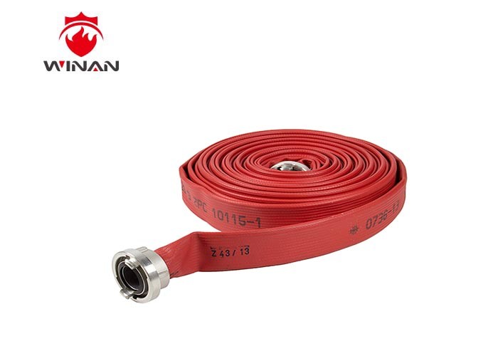Outdoor Fire Water Hose Reel EPDM Rubber Lining C/W STORZ 25MM X 30M