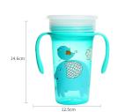 （NEW）300ml PP Baby 360 degree angle Cup