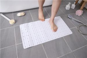 China Anti Bacteria OEM PVC Bath Mat Water Absorption Bathroom Plastic Mat wholesale