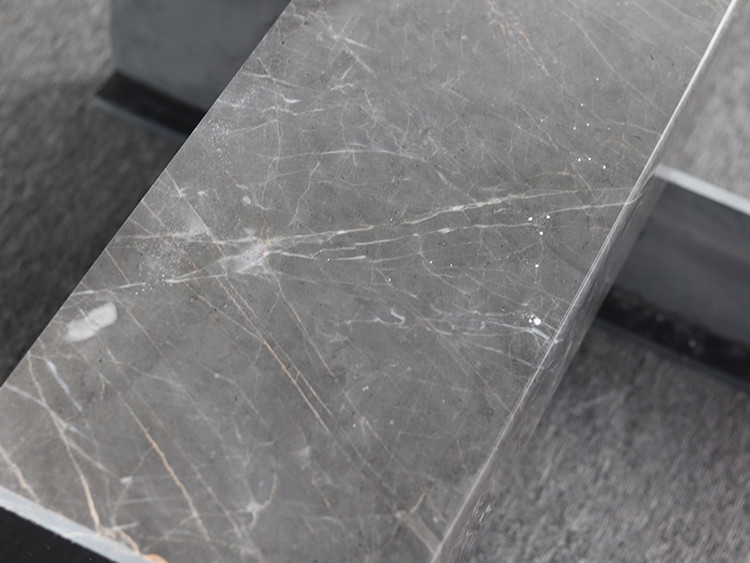 Natural Marble Stair Steps Stone Wall Floor Indoor Modern Design Grey Stair Slab