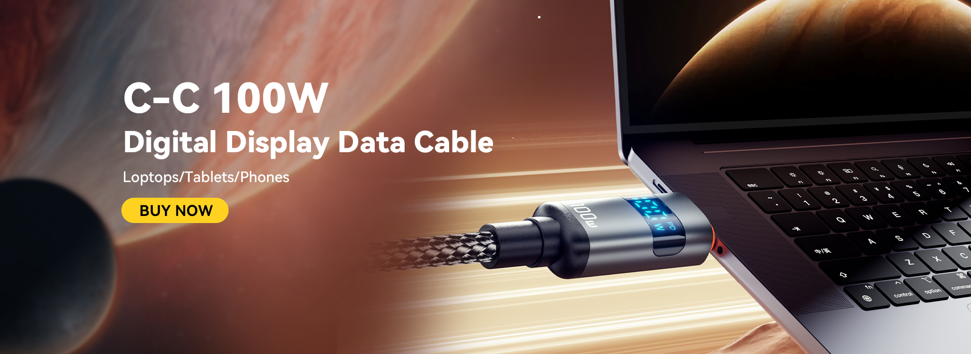 ESSAGER ES-X61 Series PP USB A To C Cord 100W Max 480Mbps