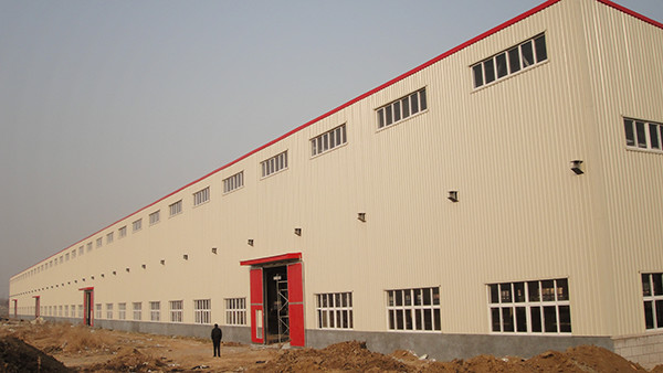 Light Weight Steel Construction Warehouse Easy Transport Fast Construction
