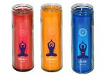 Religious Glass Jar Paraffin Wax 7 Day Prayer Candles