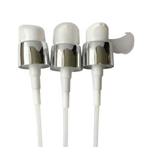 China Custom Cosmetic Lotion Pump , 18/410 20/410 24 410 Treatment Pump For Lotion Dispenser Pump wholesale