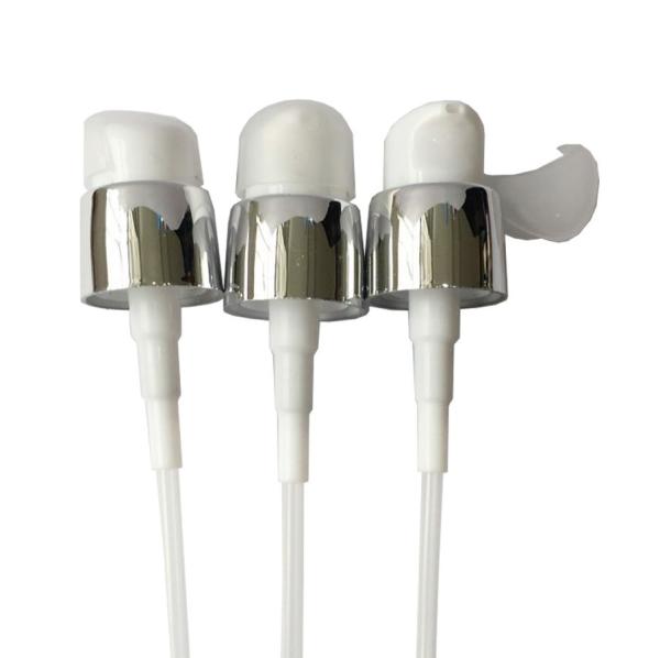 Custom Cosmetic Lotion Pump , 18/410 20/410 24 410 Treatment Pump For Lotion