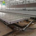 ABS Hydroponic Greenhouse Rolling Benches 70cm Height Plant Nursery Benches