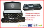 Safe Hair Straightener Electronics Packaging Boxes , Hot Stamping Coated Paper