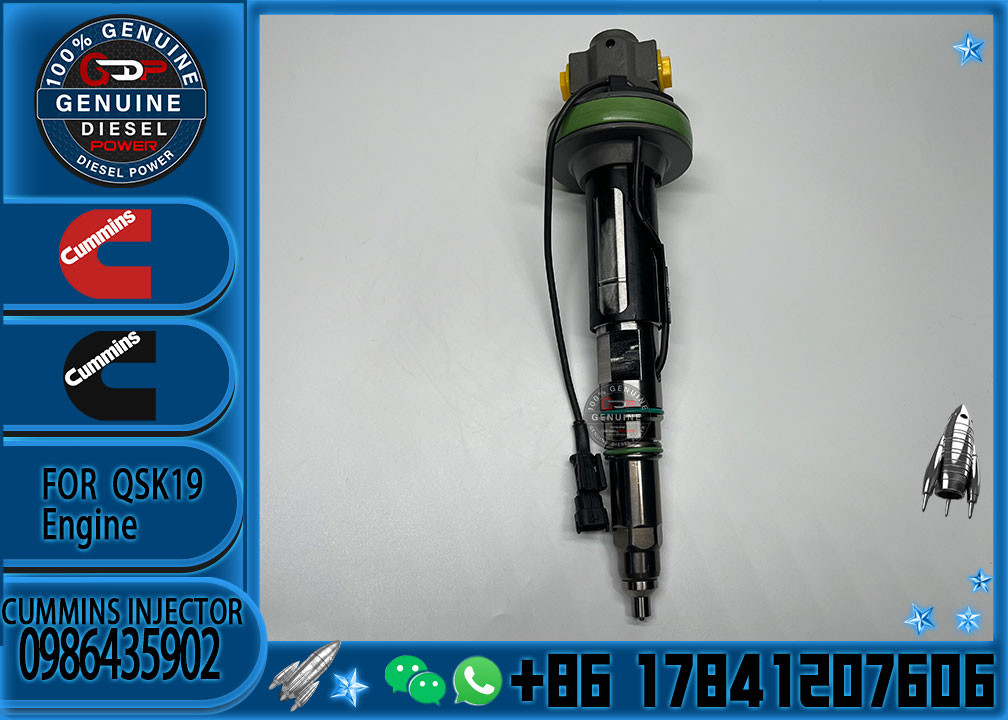 Quality goods auto parts Cumminns QSK19 QSK38 QSK50 QSK60 Engine diesel fuel injector 0986435902