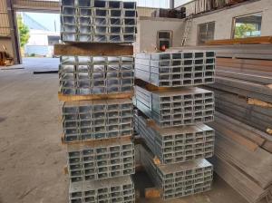 China Punching Hot Rolled Galvanised Steel C Section Purlins Longitudinal wholesale