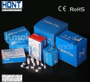 China Paper box packed cable clips wholesale