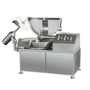China Good Fineness Meat Processing Machinery Silvery Vacuum Chopper wholesale