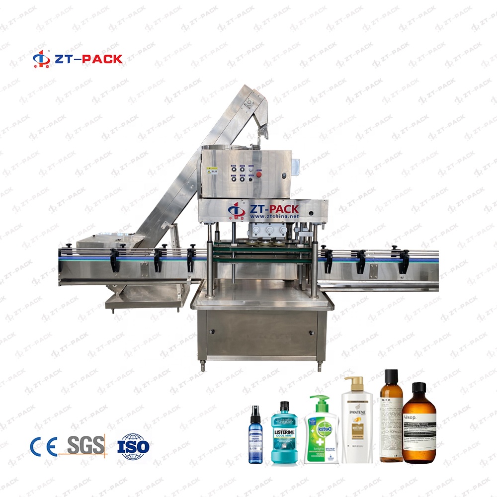 Automatic Capping Machine For Plastic Cap Linear Closure Sealing Capper Machine