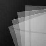 RPET Plastic Sheet Rigid 1220mmX2440mm For Printing Thermoforming