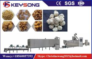 China Output 100 - 150kg / H Soya Meat Making Machine 70kw Low Energy Consumption wholesale