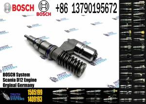 China SCANlA D12 Engine Fuel Injector 1478643 1505199 1487472 1942702 wholesale