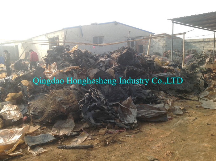 Raw Rubber Steel Separating Machine Uncured Green Scrap Rubber Steel Separator