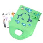 Foldable Nylon Grocery Reusable Green Nylon Shopping Bag