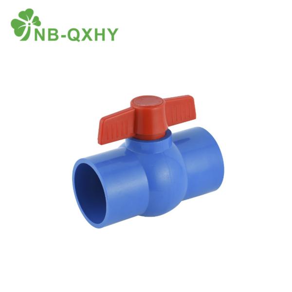 1/2 Inch to 6 Inch Blue Thailand PVC Ball Valve for Water Supply