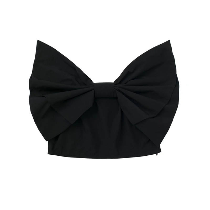 White Black Pink Backless Wrap Halter Top Sexy Female Summer Tops