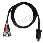 LEMO 00 Plug To BNC Flaw Detector Ultrasonic Cables