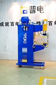 China SGS CNAS Stainless Steel Sheet Metal Spot Welder Medium Frequency Semi Auto wholesale