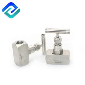 China 3000Psi Flow Control Needle Valve 316SS High Temperature wholesale