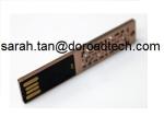 Lifetime Guaranty Ultrathin Metal USB Flash Drive, Good Gift USB Pen Drive