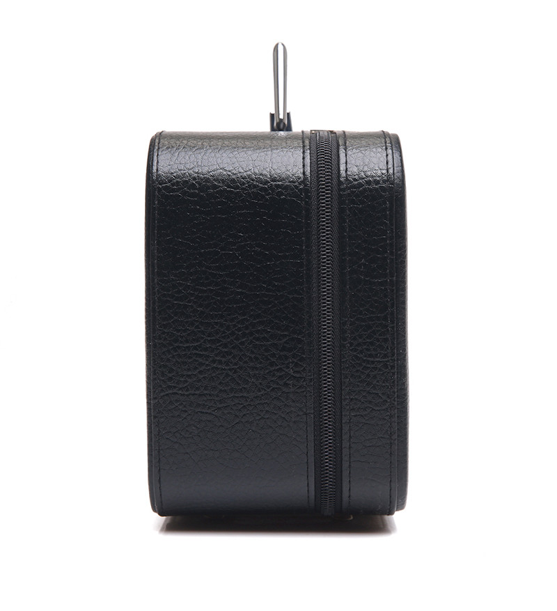 Lightweight L25*D11.5*H18.5CM PU Cosmetic Case With Metal handle
