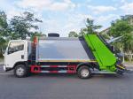 ISUZU KV600 130hp Engine Trash Compactor Truck 8cbm Tank Waste Removal Truck