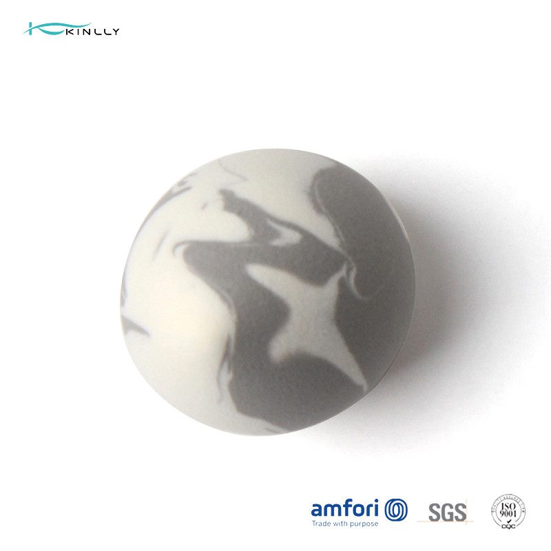 Gray White Poly Bag ODM Makeup Puff Sponge For Face