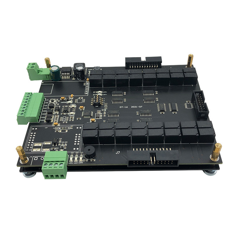 64 Floors Face Recognition Terminal Elevator Controller Board Dual Cameras