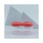 Stamping Printing Handling 20ml Clear Plastic Acrylic Cosmetic Cream Jar
