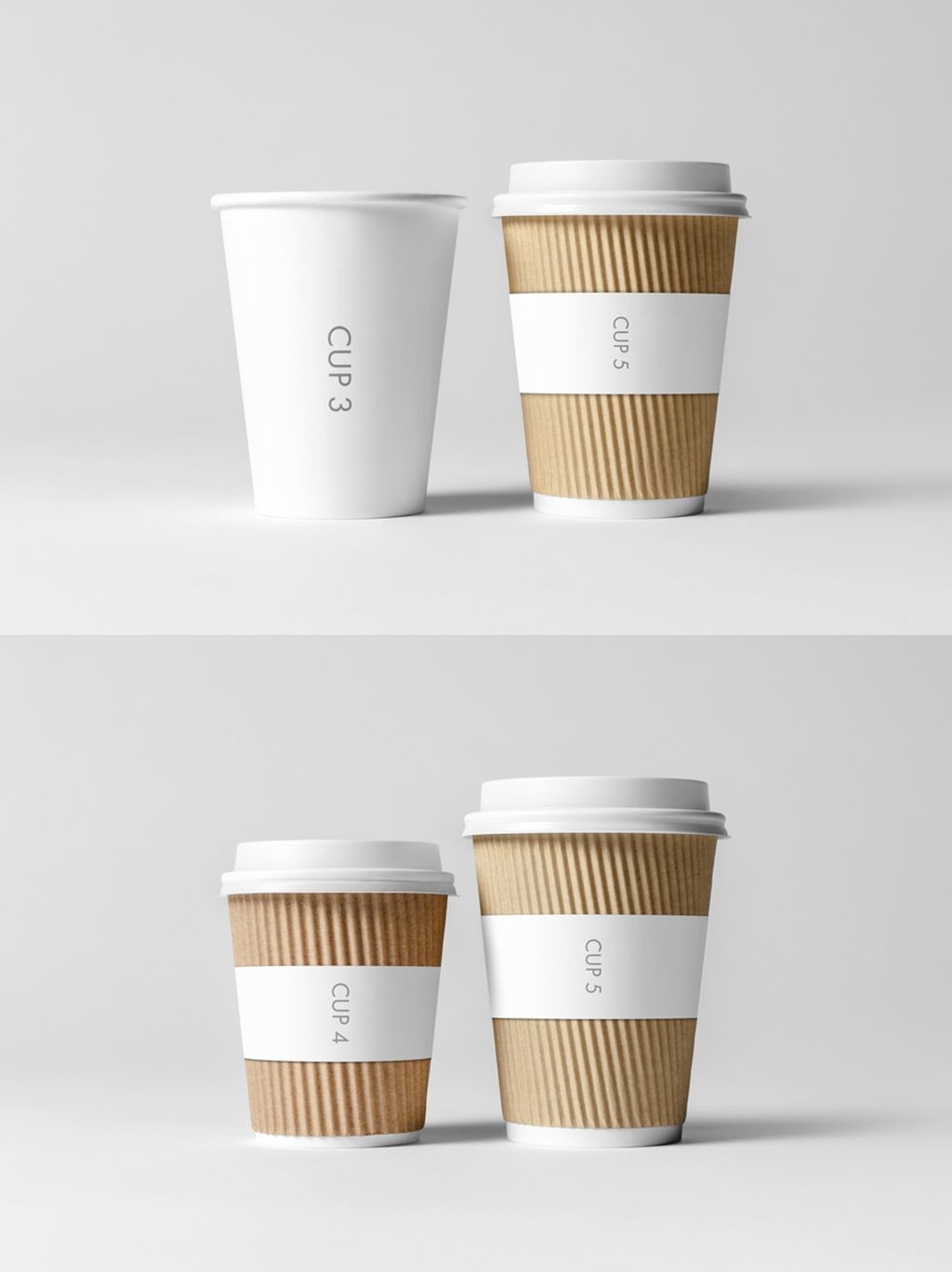 Eco-Friendly And De-Plasticizing Salad Kraft Paper Single Wall Cup