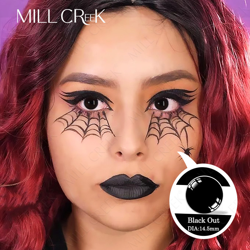 OEM Halloween Black Contact Lenses Cosplay Contact Lenses New Fashion Lens