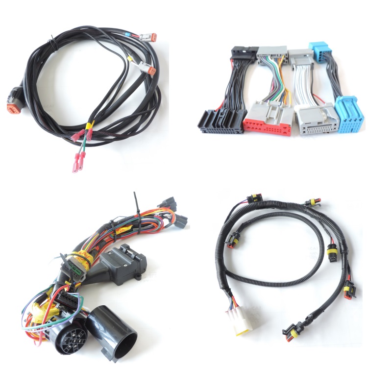 Eleteck DVD Player Automobile Wiring Harness 12AWG 20AWG 30AWG