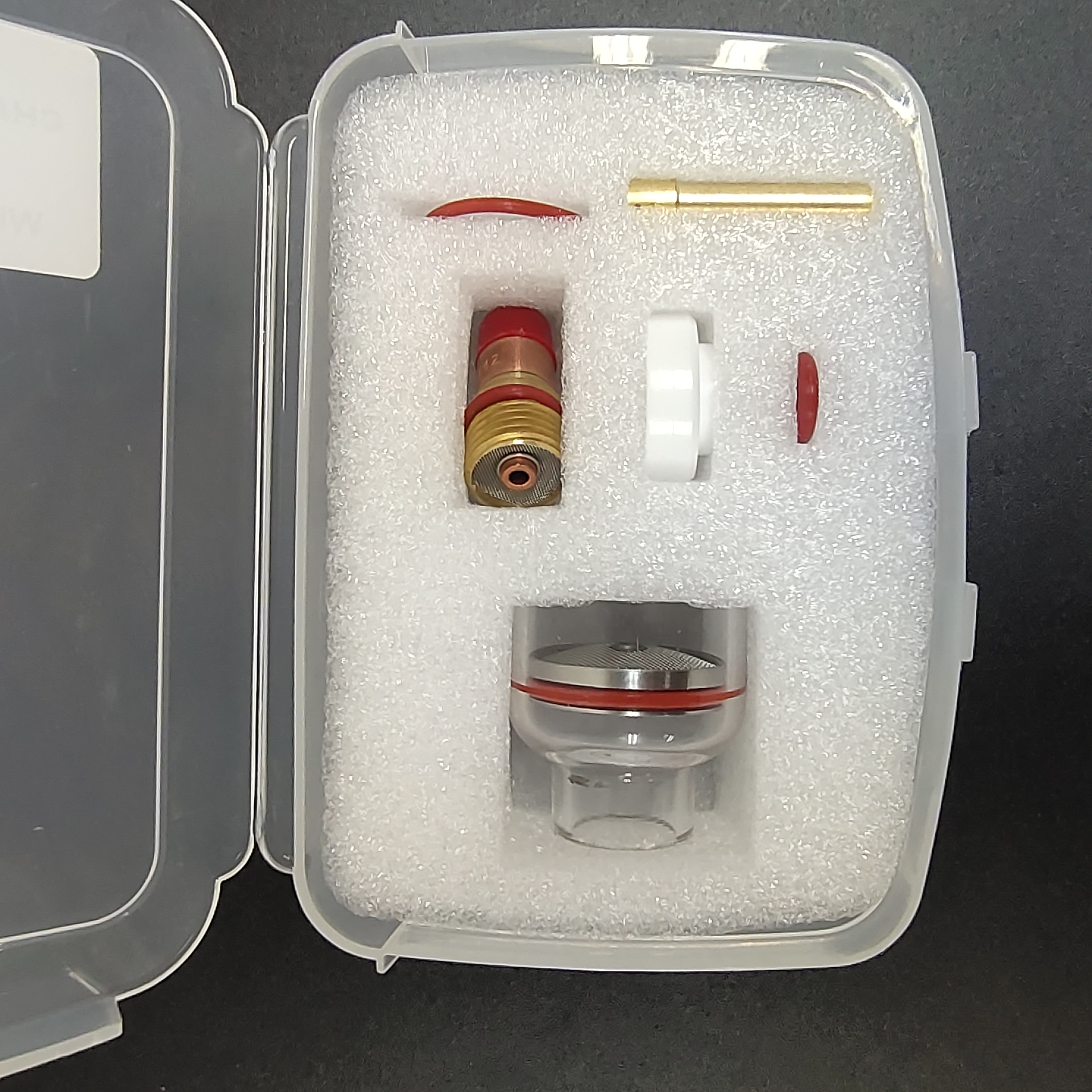 Tig Welding Torch Parts Clear WP-17/18/26 Champagne Nozzle Large Kit Tig Accessories