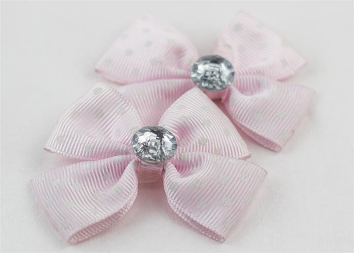 Fancy Craft Ribbon Bows Hair Accessories , Pretty Ribbon Bows Woven