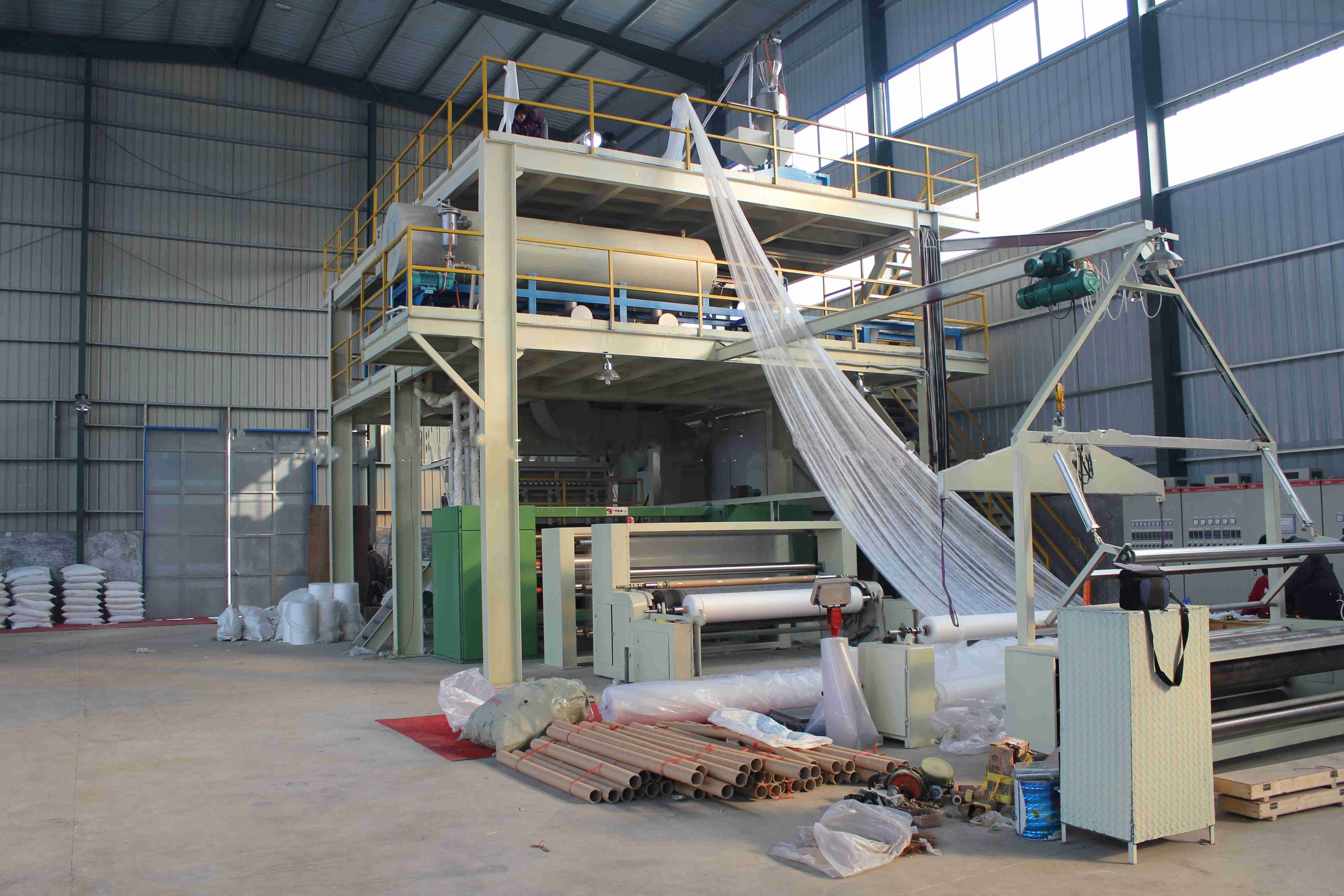 150gsm 180m/Min PP Spunbonded Non Woven Cloth Making Machine