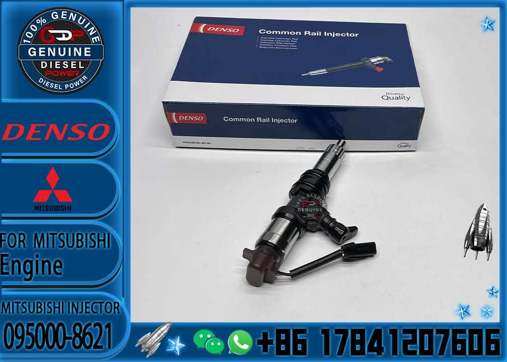 New quality common rail diesel Fuel Injector 095000-8620 095000-8621 for MITSUBISHI 6M60T ME306200 ME307085