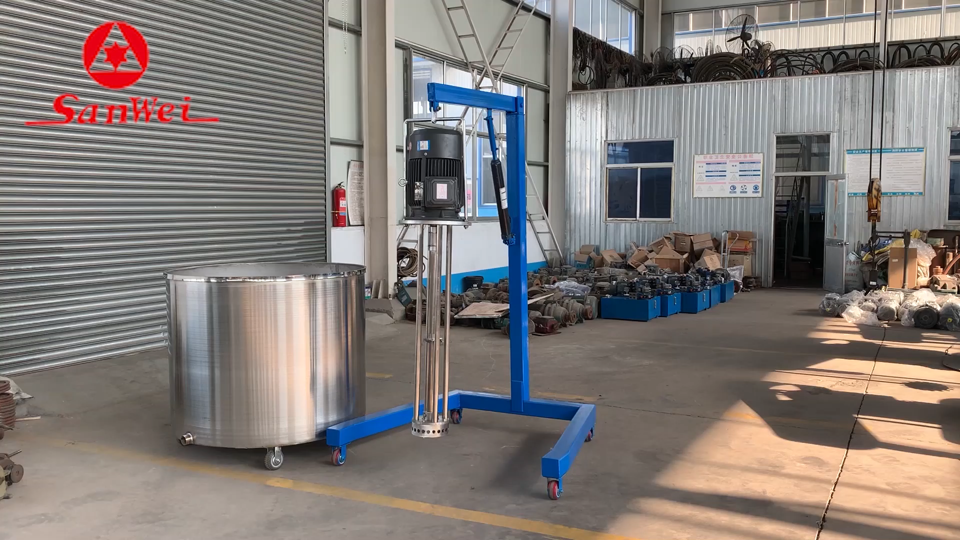 Mayonnaise and Epoxy Homogenizer Mixer for Industrial Butter Emulsification and Mixing