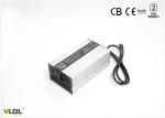 Black Electric Motorcycle Battery Charger / Intelligent Li ion Battery Charger