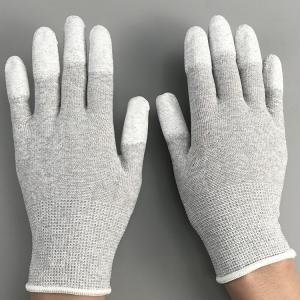 China XS XXL Latex Nylon 40D PU Palm ESD Safety Gloves wholesale
