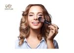 9 In1 Wooden Handle 7.4 inch Facial Makeup Brushes