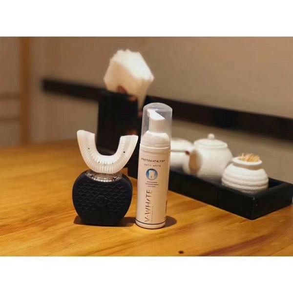 Dental Clinic Ultrasonic Automatic Electric Toothbrush Instrument with Mousse