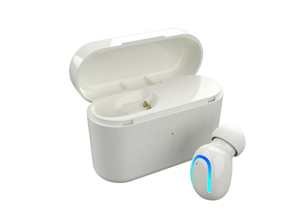 Christmas Gifts Cheap Mono Bluetooth Earphone/Headphone with 500mah charging case